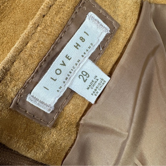 Suede Mini Skirt | Size 29 - Picture 4 of 7
